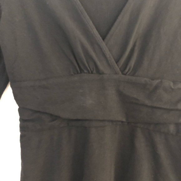 Patagonia Margot 3/4 sleeve black dress xs - Picture 3 of 5